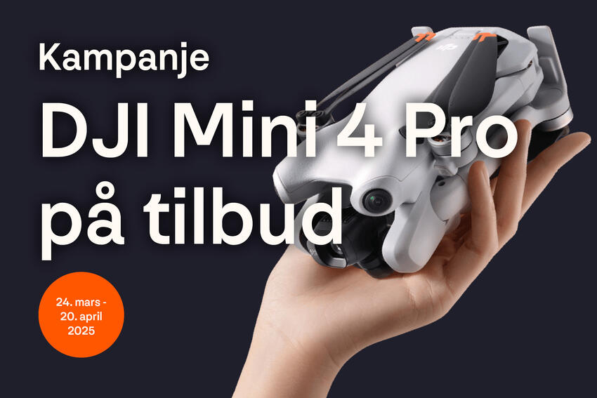 Vårtilbud på DJI Mini 4 Pro